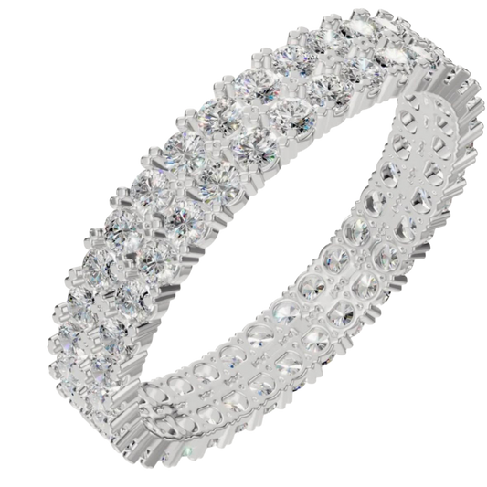 Eternity - 18kt golden ring
