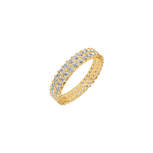 Eternity - 18kt golden ring