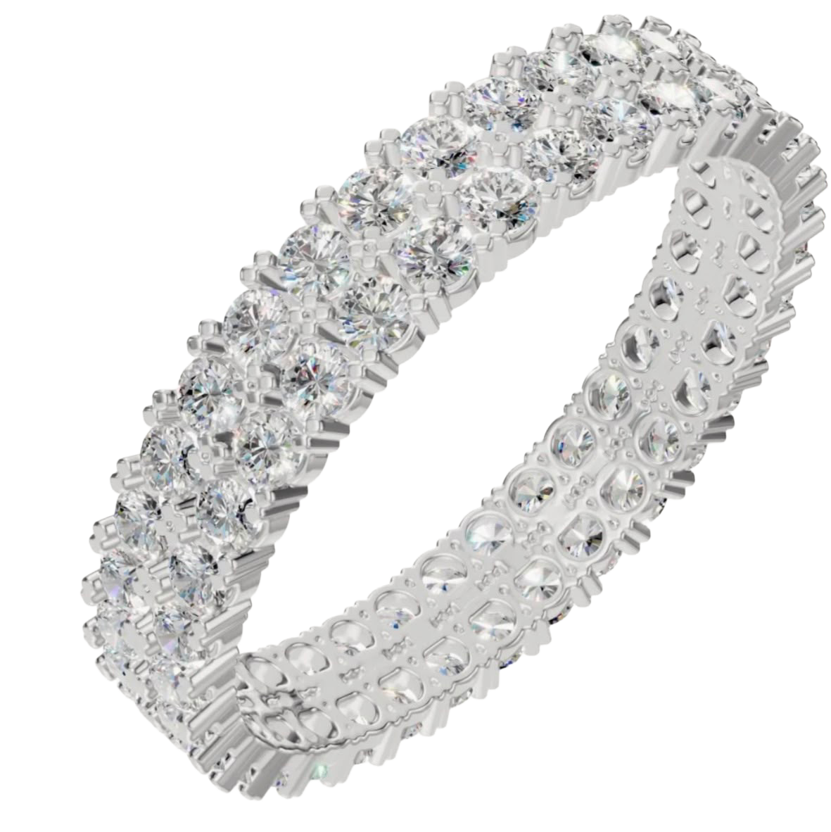 Eternity - 18kt golden ring