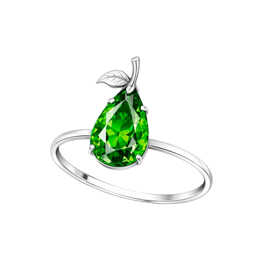 Perfect Pear - 18kt golden ring