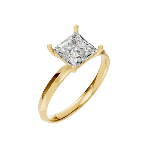 Princess - 18kt golden ring