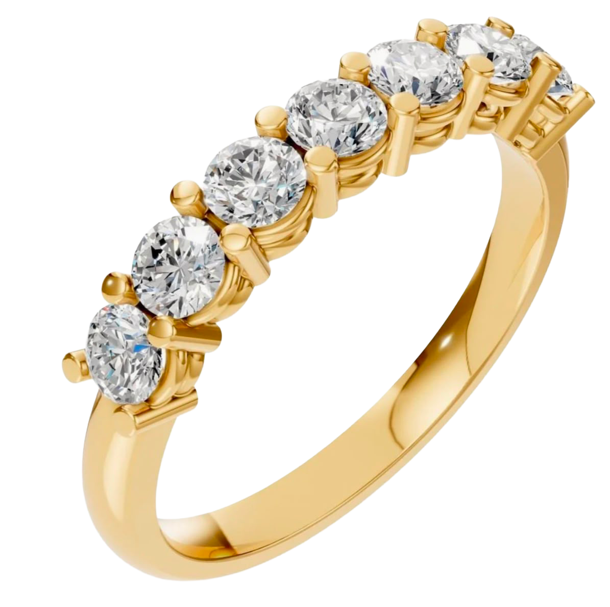Lucky Seven - 18kt golden ring
