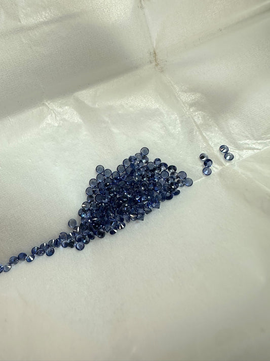 Something blue - 18kt - 1ct