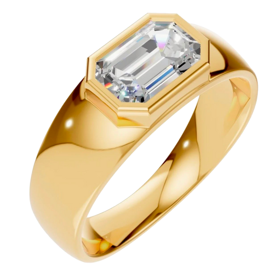 The Bold - 18kt golden ring