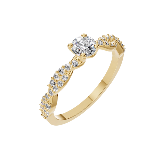 The Twist  - 18kt - 0.3ct