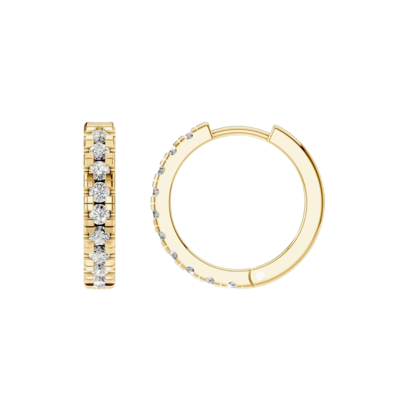 The Whoop - 18kt golden earrings